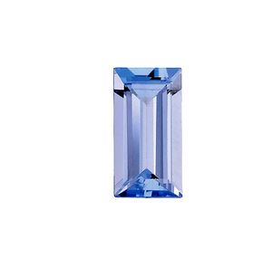 Diamantes CVD cultivados en laboratorio de 5 quilates con forma de esmeralda azul, certificados por IGI, claridad VVS1, disponibles al por mayor para anillos de boda y collares. - Product Image 1