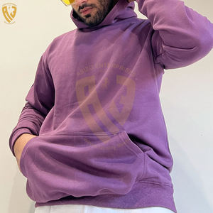 Nouveau Style haut Streetwear goutte épaule à capuche respirant poids lourd 100% coton séchage rapide goutte épaule sweats à capuche pour homme - Product Image 4