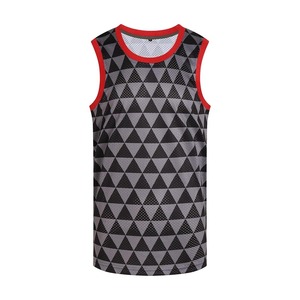 Design élégant Maillot de basket-ball pour homme léger anti-rides confortable maillot de basket-ball respirant de qualité supérieure - Product Image 1