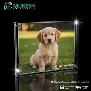 Marco de Fotos Acrílico Transparente de 46 Fotos, el Más Vendido, para Decoración del Hogar u Oficina, Proveedor Mayorista Mukesh Enterprise - Product Image 1