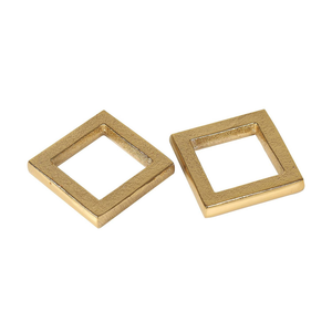 ห่วงรัดผ้าเช็ดปากทำจากทองเหลืองรูปทรงกลมพร้อมที่ใส่ผ้าเช็ดปากสำหรับร้านอาหารโรงแรมหรูในราคาถูก - Product Image 4