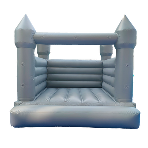 โรงงานจีนขายส่งพองปราสาทเด้งสีขาวขนาดเล็กมินิสีขาวจัมเปอร์บ้านเด้งงานแต่งงานเด็กวัยหัดเดินบ้านตีกลับ - Product Image 5