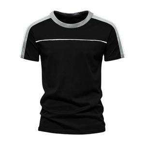 เสื้อยืดลำลองผ้าฝ้าย 100% สีทึบแขนสั้น - Product Image 5