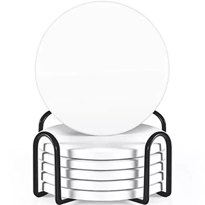 Latest Coasters with Holder Custom Wholesale Bar Home Creative Christmas Table Custom Printing Logo Coffee Tea Beer <b>Cup</b> Placemat - Product Image 5