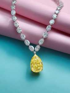 Collier de mariage de luxe en argent sterling 925 pour femmes, bijoux fantaisie de haute qualité avec forme de papillon, zircon CZ tendance pour cadeaux - Product Image 4