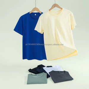 Camiseta de hombre de alta calidad de 210 gramos, patrón de rayas de tela de punto transpirable fresco, se puede personalizar utilizando diversos procesos - Product Image 1