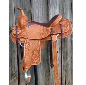 อานม้าแบบตะวันตกขายดีอันดับต้นๆ |   หนังอาร์เจนตินา |   ลายดอกไม้แกะสลักด้วยมือ |   อุปกรณ์ขี่ม้าคุณภาพพรีเมียม 2026 - Product Image 1