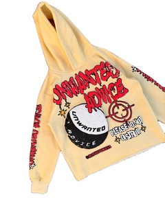 Survêtement personnalisé à imprimé bouffant Street Wear pour hommes, sweat à capuche court à ourlet brut et pantalon de survêtement évasé, survêtement unisexe - Product Image 4