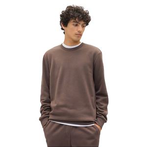 Mens <b>Crewneck</b> Sweatshirt Cotton Blend Soft Warm Pullover OEM ODM Manufacturer Custom Print Logo Streetwear Wholesale Apprale - Product Image 2