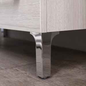 Mueble de Baño de Roble Blanco de 85 cm con Espejo y Lámpara Ravenna, Conjuntos de Baño Elegantes - Product Image 6