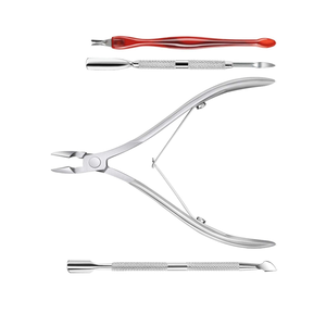 High Quality Stainless Steel Cuticle Pusher Fingernail Trimmer <b>Nail</b> Nipper for Personal Care Beauty <b>Tool</b> - Product Image 1