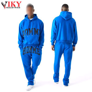 Sudadera estilo pullover con bolsillos laterales, transpirable, la mejor ropa exterior para hombre, estilo acampanado, chándal con LOGO PERSONALIZADO - Product Image 3