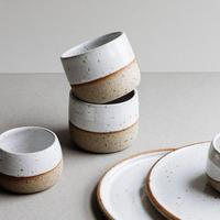 Cafetière portable en céramique et porcelaine fine avec soucoupe et tasse, résistante à la chaleur, design classique
