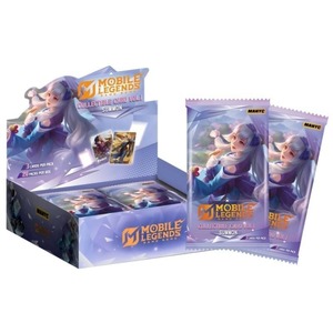 MANYC Mobile Legends - Paquete de Cartas Coleccionables Vol.1 Summon Pack, 3 Cartas por Paquete, Caja de 20 Paquetes, 100% Original, 1 Año de Garantía - Product Image 1