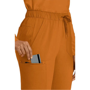 Pantalones de Trabajo para Mujer, Nuevo Diseño, Color Personalizado, Logotipo, Transpirables, Cómodos, Ligeros, de Alta Calidad, Precio al por Mayor, para Hospital - Product Image 3