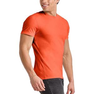 Camiseta de algodón de verano transpirable de varios colores para hombres 2025 OEM camiseta de calle informal holgada para hombres - Product Image 6