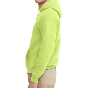 Men's High Quality 450gsm Sweatshirt Custom OEM <b>String</b> Pullover Hoodie Thick Fleece Oversize Loose Fit Plus Sized Hoodie - Product Image 5