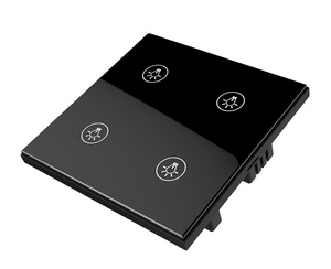 Công Tắc Điện Treo Tường Tiêu Chuẩn Sử Dụng Trong Nhà Chất Lượng Cao Ứng Dụng Điện Thoại Di Động Kết Nối Mạng <span class=keywords><strong>WIFI</strong></span> Cảm Ứng Thông Minh - Product Image 1