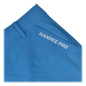 เสื้อกอล์ฟสีน้ำเงินสำหรับผู้หญิง Handee ดีไซน์หรูหราและมีสไตล์ ผลิตจากโพลีเอสเตอร์ 100% ระบายอากาศได้ดี - Product Image 3