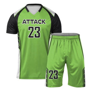 OEM Volleyball Uniforms Sublimation Printed Jerseys and Shorts Professional Teamwear <b>Sports</b> <b>Apparel</b> Manufacturer - Product Image 6