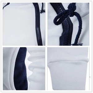 Sweat à capuche zippé personnalisé 3D pour homme Sweat à capuche oversize en coton épais Logo personnalisé - Product Image 6