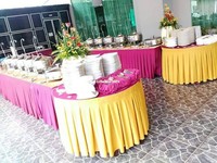 Offre Spéciale commercial Hôtel Banquet Mobile Comptoir alimentaire polyvalent Station de restauration Comptoir de buffet pour l'affichage des aliments dans l'hôtel