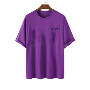 Camiseta holgada de verano de diseño único para hombre, camiseta de diseño bajo MOQ, Camiseta cómoda de 100% algodón con estampado de logotipo personalizado - Product Image 1