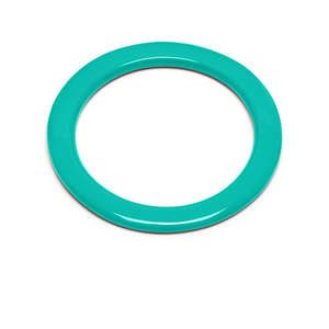 Buffalo Horn <b>Bangle</b> Aquamarine Lacquered Horn <b>Bangle</b> Polished Smooth Natural Handmade Eco-Friendly <b>Love</b> Statement Fashion - Product Image 1