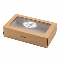Scatole Rigide in Carta Kraft Ecologica Riciclabile con Laminazione Opaca e Stampa UV Personalizzabile per Cornici Fotografiche, Snack e Alimenti Surgelati