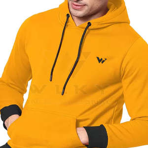 Meilleure vente Logo personnalisé hommes sweats Streetwear séchage rapide confortable hommes sweats vêtements sweat-shirt hommes - Product Image 5