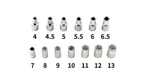 1/4 "ดร. ชุดซ็อกเก็ต28ชิ้น - Product Image 4