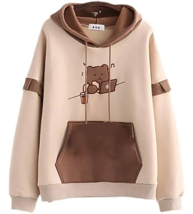 Vente en gros de pull à capuche en molleton 100% coton imprimé personnalisé ODM pour bébés et enfants respirant anti-rétrécissement décontracté Streetwear à l'avant - Product Image 2
