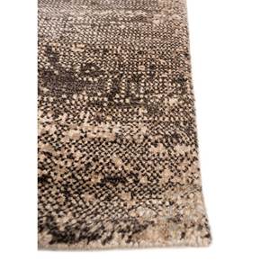 พรมขนสัตว์ผสมไหมไผ่ถักมือสีเบจและสีน้ำตาลลายAbstract รุ่น Kavi Afterglow สำหรับตกแต่งบ้าน ห้องนั่งเล่น และทางเดิน รุ่น Eskm-04 - Product Image 4