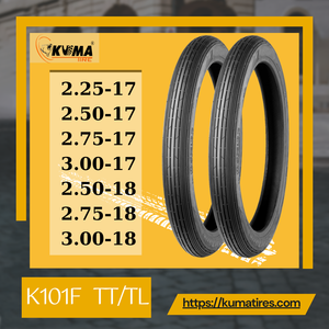 ยางรถมอเตอร์ไซค์ KUMA K101F ขนาด 2.75-17 สำหรับเปลี่ยน/ซ่อมแซม ยางในและยางนอกทำจากยางธรรมชาติ รับประกัน 12 เดือน - Product Image 6
