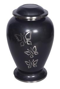 URNE DE CRÉMATION ADULTE VERTE EN LAITON MÉTAL POUR CENDRES HUMAINES AVEC URNE FUNÉRAIRE DE GRAVURE FABRIQUÉE À LA MAIN AVEC DES FINITIONS ÉLÉGANTES. - Product Image 6