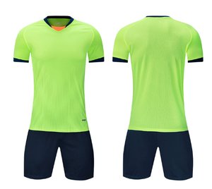 Customized Lightweight Breathable Quick Dry Eco-Friendly <b>Polyester</b> Soccer Set Personalized Football Jersey <b>Shorts</b> Name Number - Product Image 1