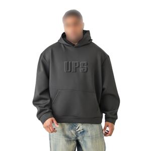 Sudadera Personalizada 100% Algodón, Cuello Redondo, Felpa, Talla Grande, Ecológica, Unisex, Temporada de Otoño, Diseño con Patrón 3D, Recortes y Relieve - Product Image 4