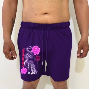 Venta directa de fábrica de pantalones cortos casuales para hombres New High Street Style Cómodo Cintura elástica Pantalones cortos de entrenamiento de talla grande - Product Image 1