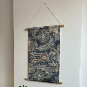 Calcomanías de pared tejidas modernas Patrón geométrico abstracto-Paquete de varias piezas para decoración festiva Sala de estar-Diwali Boda Cumpleaños - Product Image 1