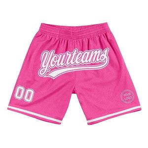 Shorts de basket-ball unisexes en polyester 250 g/m², impression intégrale par sublimation, simple couche, 6 pouces, poches personnalisées, taille plus, séchage rapide - Product Image 5