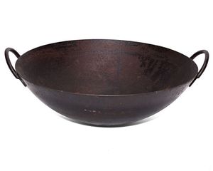 Kadai extra large de couleur noire en fer pour la maison, l'hôtel et le restaurant, la cuisine Kadai en Inde - Product Image 6