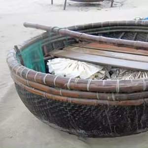 Bateau traditionnel en bambou fait à la main pour le tourisme 1.4m 1.5m 1.6m 1.7m 2m ANGLE - Product Image 3