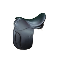 2024 vente chaude selles de dressage en cuir de qualité supérieure Style occidental selles de course de chevaux avec coussin selles anglaises