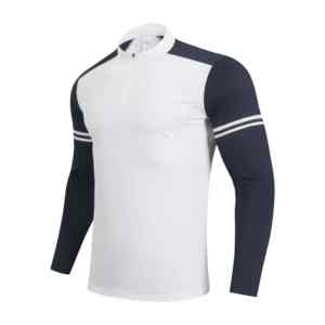 เสื้อสเวตเชิ้ตคอกลมแบบสั่งทำพิเศษ ดีไซน์คอตั้งแบบคัลเลอร์บล็อก ผ้าฝ้าย 100% แขนยาว สวมใส่สบายสำหรับฤดูหนาว สำหรับผู้ชาย แห้งเร็ว - Product Image 2