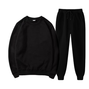 Ensemble de survêtement sportif pour homme, streetwear décontracté, personnalisable, logo imprimé, poids lourd, taille XL et plus, hiver 2025, respirant - Product Image 6