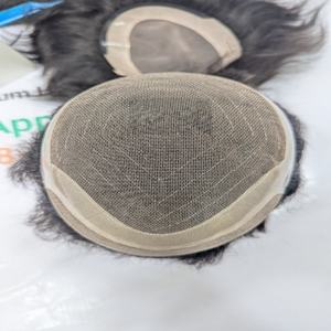 REGENT SFL Base Homme Toupet 100% Indien Remy Cheveux Naturel Vague Droite Main Attachée Trame Grand Stock Disponible - Product Image 5