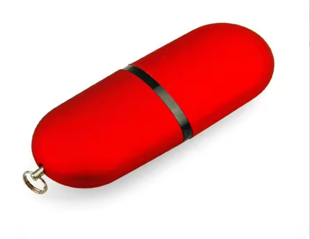 Friendly Lipstick USB Flash Drive | USB 128GB Capacity | Portable Card-Style or Novelty USB Stick