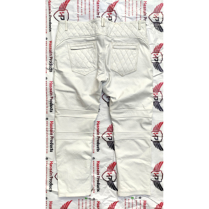 Pantalones informales de piel de oveja de cintura alta para hombre, cómodos, ligeros, de lona, de piel auténtica, PU, precios inmejorables - Product Image 6