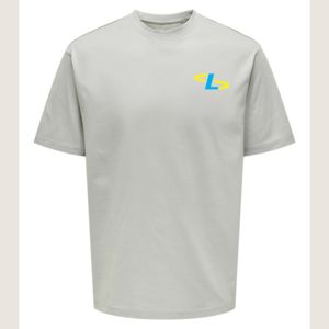 เสื้อยืดผ้าฝ้าย100% โอเวอร์ไซส์สำหรับผู้ชายเสื้อยืดคอกลมรุ่นออกแบบได้ตามต้องการ - Product Image 4