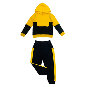 Conjunto de Dos Piezas de Chándal con Capucha para Niños, Pantalones Deportivos a Juego, Ropa Casual de Algodón Suave para Niños Pequeños - Product Image 3